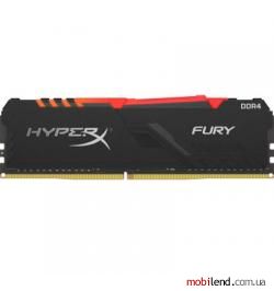 HyperX 16 GB DDR4 2666 MHz Fury RGB (HX426C16FB3A/16)