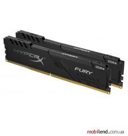 HyperX 32 GB (2x16GB) DDR4 2400 MHz Fury Black (HX424C15FB4K2/32)