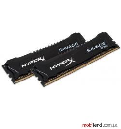 HyperX 32 GB (2x16GB) DDR4 2400 MHz Savage (HX424C14SBK2/32)