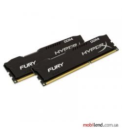 HyperX 32 GB (2x16GB) DDR4 2666 MHz Fury Black (HX426C16FBK2/32)