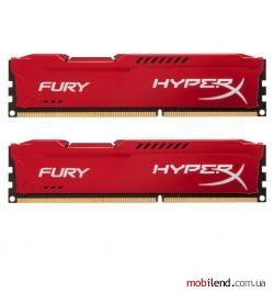 HyperX 32 GB (2x16GB) DDR4 2933 MHz Fury Red (HX429C17FRK2/32)