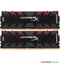 HyperX 32 GB (2x16GB) DDR4 3000 MHz Predator RGB (HX430C15PB3AK2/32)