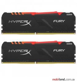 HyperX 32 GB (2x16GB) DDR4 3600 MHz Fury Black (HX436C17FB3AK2/32)