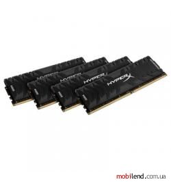 HyperX 32 GB (4x8GB) DDR4 2400 MHz Predator (HX424C12PB3K4/32)