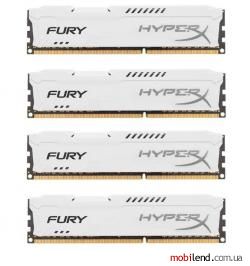 HyperX 32 GB (4x8GB) DDR4 2933 MHz Fury White (HX429C17FW2K4/32)