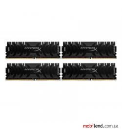 HyperX 32 GB (4x8GB) DDR4 3000 MHz Predator (HX430C15PB3K4/32)
