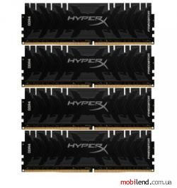 HyperX 32 GB (4x8GB) DDR4 3200 MHz Predator (HX432C16PB3K4/32)