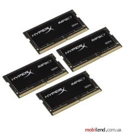 HyperX 32 GB (4x8GB) SO-DIMM DDR4 2400 MHz (HX424S15IB2K4/32)