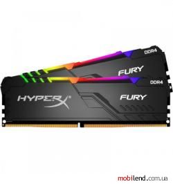 HyperX 64 GB (2x32GB) DDR4 2666 MHz Fury RGB (HX426C16FB3AK2/64)
