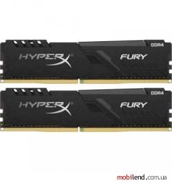HyperX 64 GB (2x32GB) DDR4 3600 MHz Fury Black (HX436C18FB3K2/64)