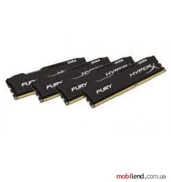 HyperX 64 GB (4x16GB) DDR4 2133 MHz Fury Black (HX421C14FBK4/64)
