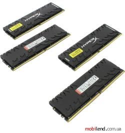 HyperX 64 GB (4x16GB) DDR4 2666 MHz (HX426C13PB3K4/64)