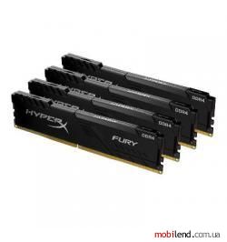 HyperX 64 GB (4x16GB) DDR4 3000 MHz Fury Black (HX430C16FB4K4/64)