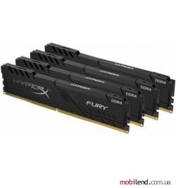 HyperX 64 GB (4x16GB) DDR4 3200 MHz Fury Black (HX432C16FB3K4/64)