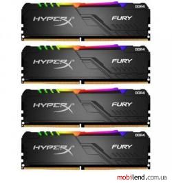 HyperX 64 GB (4x16GB) DDR4 3200 MHz FURY (HX432C16FB4AK4/64)
