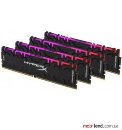 HyperX 64 GB (4x16GB) DDR4 3200 MHz Predator RGB (HX432C16PB3AK4/64)