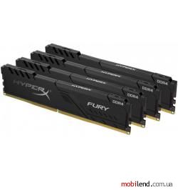 HyperX 64 GB (4x16GB) DDR4 3600 MHz Fury Black (HX436C17FB3K4/64)