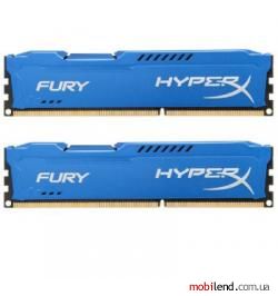HyperX 8 GB (2x4GB) DDR3 1600 MHz FURY (HX316C10FK2/8)