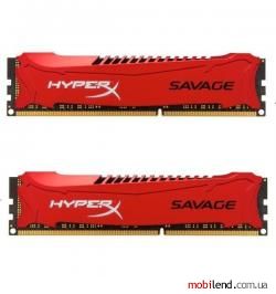 HyperX 8 GB (2x4GB) DDR3 1600 MHz Savage (HX316C9SRK2/8)