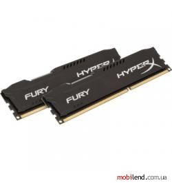 HyperX 8 GB (2x4GB) DDR3 1866 MHz FURY (HX318C10FBK2/8)