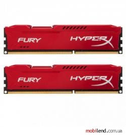 HyperX 8 GB (2x4GB) DDR3 1866 MHz FURY (HX318C10FRK2/8)