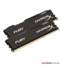 HyperX 8 GB (2x4GB) DDR3L 1866 MHz FURY (HX318LC11FBK2/8)