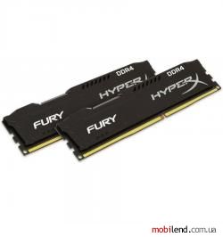HyperX 8 GB (2x4GB) DDR4 2666 MHz FURY (HX426C15FBK2/8)