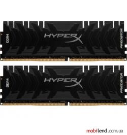 HyperX 8 GB (2x4GB) DDR4 3200 MHz Predator Black (HX432C16PB3K2/8)