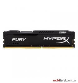 HyperX 8 GB DDR4 2400 MHz Fury Black (HX424C15FB2/8)
