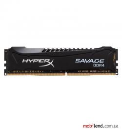 HyperX 8 GB DDR4 2400 MHz Savage Black (HX424C12SB2/8)