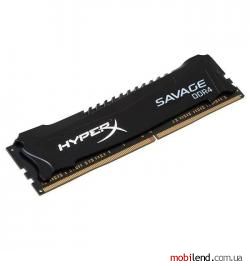 HyperX 8 GB DDR4 2666 MHz Savage Black (HX426C13SB2/8)