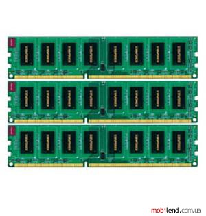 Kingmax DDR3 1600 DIMM 24Gb Kit (3*8Gb)