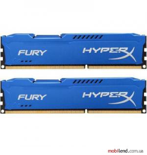 Kingston 16 GB (2x8GB) DDR3 1333 MHz HyperX FURY (HX313C9FK2/16)