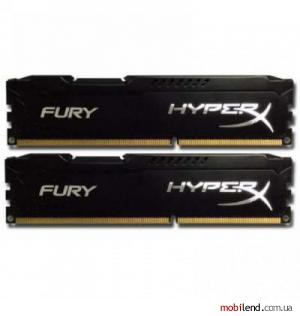 Kingston 16 GB (2x8GB) DDR3 1866 MHz HyperX FURY (HX318C10FBK2/16)