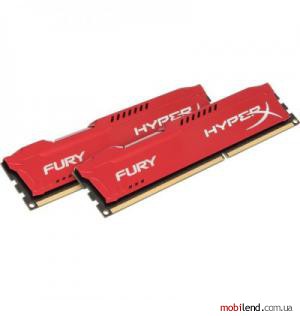 Kingston 16 GB (2x8GB) DDR3 1866 MHz HyperX FURY (HX318C10FK2/16)