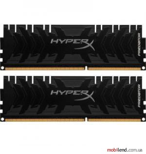 Kingston 16 GB (2x8GB) DDR3 2400 MHz HyperX Predator (HX324C11PB3K2/16)