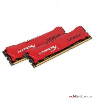 Kingston 16 GB (2x8GB) DDR3 2400 MHz HyperX Savage (HX324C11SRK2/16)