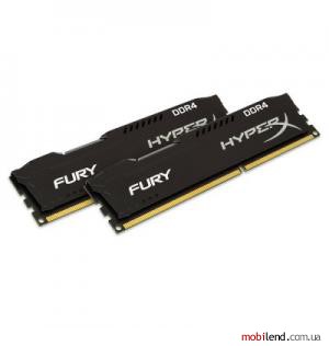 Kingston 16 GB (2x8GB) DDR4 2666 MHz HyperX Fury Black (HX426C16FB2K2/16)
