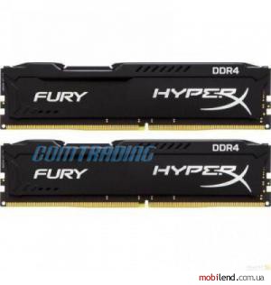Kingston 16 GB (2x8GB) DDR4 2666 MHz HyperX FURY (HX426C15FBK2/16)