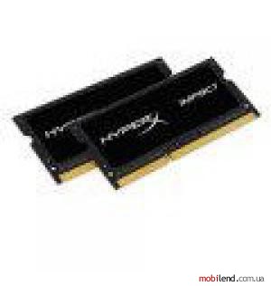 Kingston 16 GB (2x8GB) SO-DIMM DDR3 2133 MHz HyperX IMPACT (HX321LS11IBK2/16)