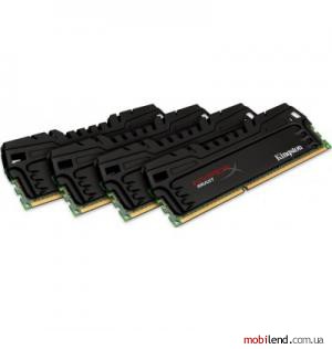 Kingston 16 GB (4x4GB) DDR3 1600 MHz HyperX BEAST (KHX16C9T3K4/16X)