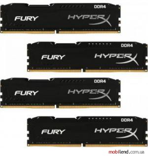 Kingston 16 GB (4x4GB) DDR4 2133 MHz HyperX FURY (HX421C14FBK4/16)