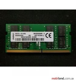 Kingston 16 GB DDR4 2666 MHz (MSI26D4S9D8ME-16)