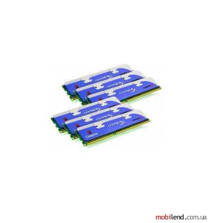 Kingston 24 GB (6x4GB) DDR3 1600 MHz (KHX1600C9D3K6/24GX)