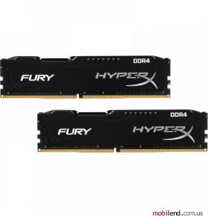 Kingston 32 GB (2x16GB) DDR4 2400 MHz HyperX Fury Black (HX424C15FBK2/32)