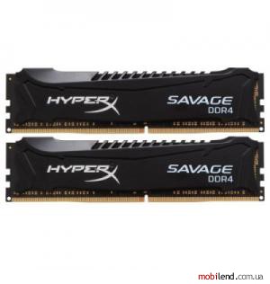 Kingston 32 GB (2x16GB) DDR4 2666 MHz HyperX Savage (HX426C15SBK2/32)