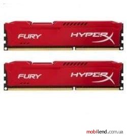 Kingston 32 GB (2x16GB) DDR4 2933 MHz HyperX Fury Red (HX429C17FRK2/32)