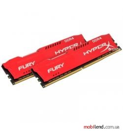 Kingston 32 GB (2x16GB) DDR4 3200 MHz HyperX Fury Red (HX432C18FRK2/32)