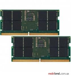 Kingston 32 GB (2x16GB) SO-DIMM DDR5 4800 MHz (KVR48S40BS8K2-32)