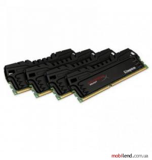 Kingston 32 GB (4x8GB) DDR3 2133 MHz HyperX BEAST (HX321C11T3K4/32)